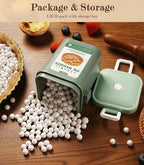 NINGOO Pie Weights for Baking Crust, 1.3LB Reusable Ceramic Pie Beans with Storage Box, Blind Bake Pie Weights, Pie Crust Weights, Pastry Tools for Baking