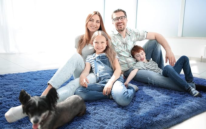 LOCHAS Area Rugs Fluffy Living Room Carpet - Image 4