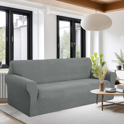 U-NICE HOME Oversized Stretch Couch Cover Slipcover, 1-Piece Sofa cover - Image 2