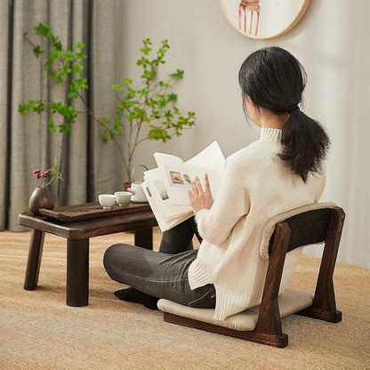 Meditation Chair with Back Support, Japanese Floor Chair, Back Jack - Image 4