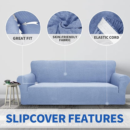 ZNSAYOTX 1 Piece Jacquard Couch Covers - Image 3