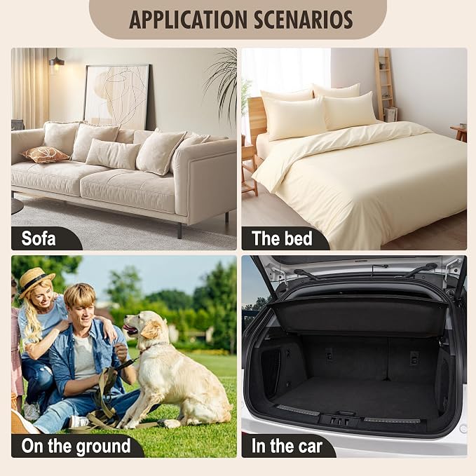 Genina Waterproof Couch Cover, Washable Anti-Slip 51 inch Loveseat Sofa Covers - Image 6