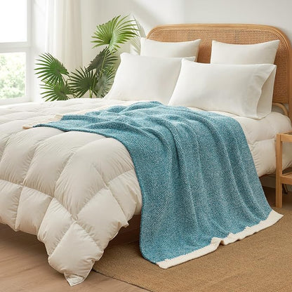 Snuggle Sac Teal Throw Blankets - Image 8