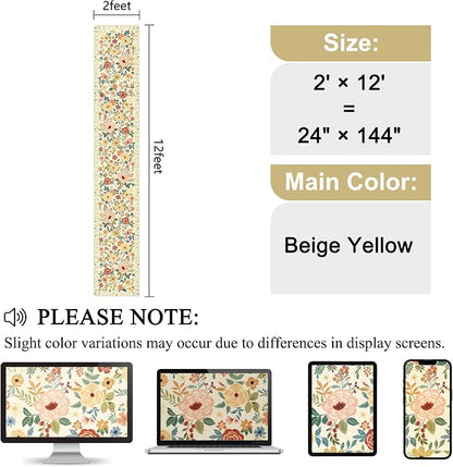 DUKINO 2x12 Washable Runner Rug, Non Slip Long Kitchen Rugs, Low Pile, Soft - Image 2