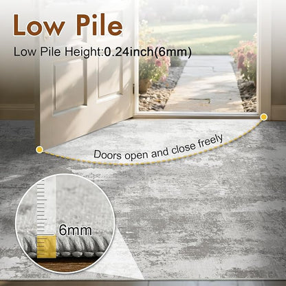6x9 Ft Large Area Rugs for Living Room, Soft Non-Slip Washable Rugs Modern - Image 8