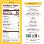 Simple Mills Pop Mmms Cheddar Baked Snack Pack Crackers, Gluten Free, 8 Pack (Pack of 2)
