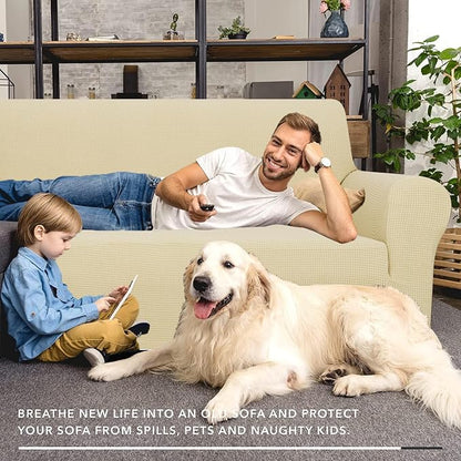 ZNSAYOTX Super Stretch Couch Cover Universal Sofa Covers - Image 8