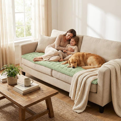 Smiry Couch Cover for Dogs, Non Slip Washable Sofa Protector for Pets | Soft - Image 5