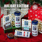 Tiesta Tea - Cozy Peppermint Cocoa, Loose Leaf, Chocolate Peppermint Herbal Tea, Premium Blend, Non Caffeinated, Make Hot or Iced Tea & Up to 50 Cups - 3 Ounce Refillable Tin