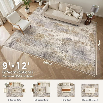 DMOYEST Area Rug Living Room Rugs - Image 2