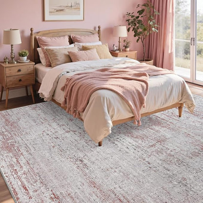 5x7 Ft Area Rugs for Living Room, Soft Non-Slip Washable Rugs Modern Abstract - Image 4