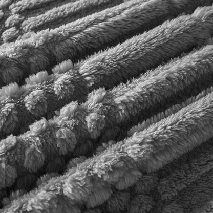 Grey Throw Blanket - Image 4