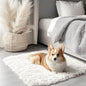 OLANLY 2x3 Machine Washable Small Bedside Rug, Soft Fluffy Shaggy Entryway by OLANLY
