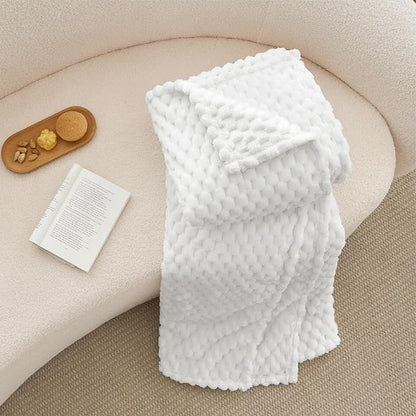 BEDELITE White King Blanket for Bed, Soft Cozy Gifts for Women, 108 * 90 | 3D - Image 5