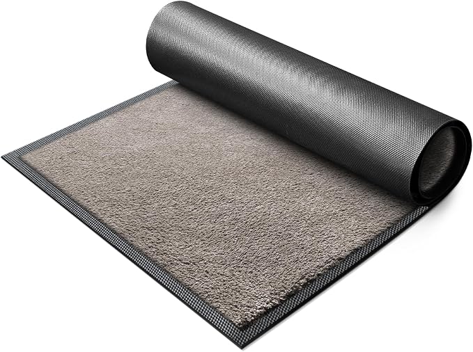 Super Absorbent Front Door Mat, 29.5" x 17", Non-Slip Washable Indoor Doormats by Mibao