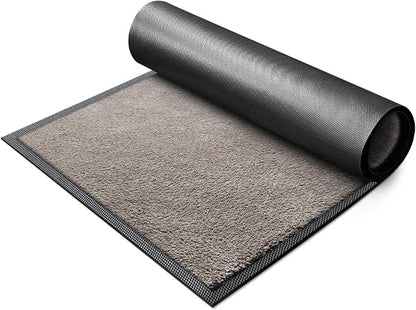 Super Absorbent Front Door Mat, Non-Slip Washable Indoor Doormats, Low Profile by Mibao