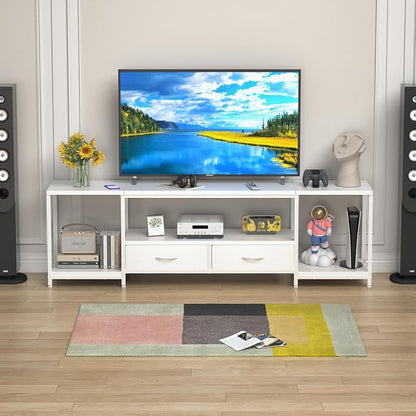 GYIIYUO TV Stand with Fabric Drawers - Image 8