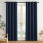NICETOWN Room Darkening Draperies Curtains Panels, 2 Panels Navy Blue W52 x L84 by NICETOWN