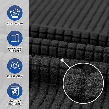 Stretch Oversized Couch Covers for Sofa Slipcover, Soft Jacquard Non-Slip - Image 3