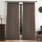 Extra Long 108 Inch Dark Brown Floor to Ceiling Curtains by PleatedDrapes
