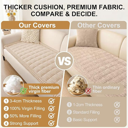 Smiry Couch Cover for Dogs, Non Slip Washable Sofa Protector for Pets | Soft - Image 4