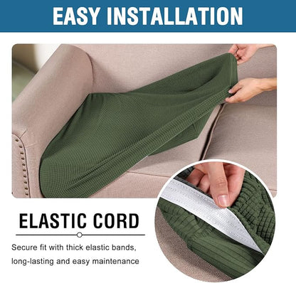 H.VERSAILTEX Super Stretch Individual Seat Cushion Covers - Image 5