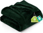 Utopia Bedding Soft Fleece Bed Blanket King Size Forest Green | Microfiber by UTOPIABEDDING