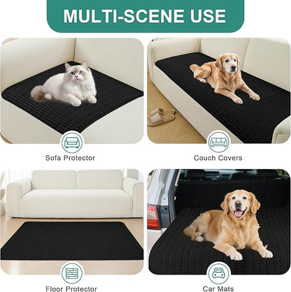 Foxdecor Couch Cover Sofa Covers Washable, Dog Bed Cover Couch Covers - Image 5