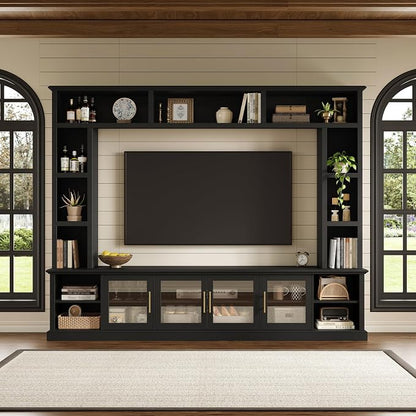Merax 95" Entertainment Center for TVs up to 80", All-in-One TV Stand by Merax