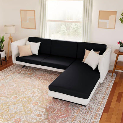 Waterproof Sectional Sofa Cushion Covers, L Shape Couch Slipcovers | L Shape - Image 2