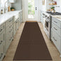 KOZYFLY Woven 3x7 Washable Kitchen Runner Rug, Non Slip Wide Runners by KOZYFLY