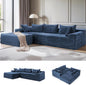 Korser 110" L-Shaped Modular Sectional Sofa by KORSER
