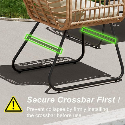 LEX CRAFT 4-Piece Outdoor Patio Furniture Set - Image 4