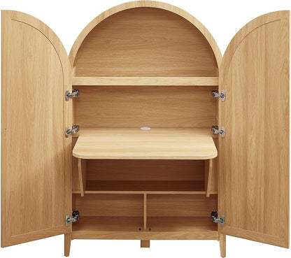 Modway Calista 63 Inch Arched Storage Cabinet - Image 9