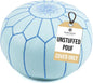 Marrakesh Gallery Genuine Leather Round Pouf Unstuffed by MarrakeshGallery