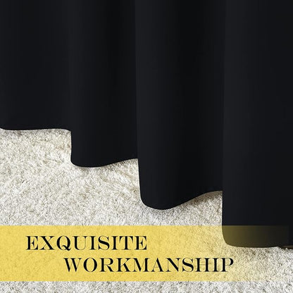 NICETOWN Black Out 110 inch Curtain - Image 6