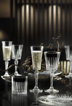 Barski Shot Glass - Set of 6 - Glasses - Crystal Glass - Beautifully Designed - Use it for - Shot - Vodka - Liquor - Cordial - Each Glass is 2.6 oz Made in Europe