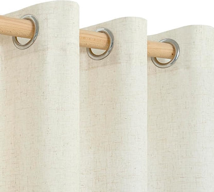 YoungsTex Short Linen Curtains 45 Inches Length - Image 6