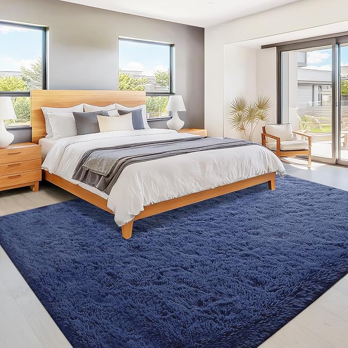 6x9 Area Rug for Living Room: Fluffy Shag Soft Washable Rugs Large Fuzzy Plush - Image 6