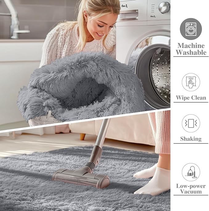 OLANLY 9x12 Machine Washable Large Area Rugs - Image 2