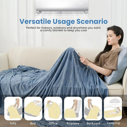 OIGAE Cooling Blanket for Hot Sleepers - Image 6