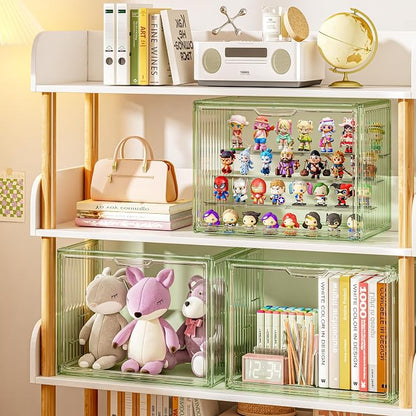 Clear Green Acrylic Figure Display Case - Image 4