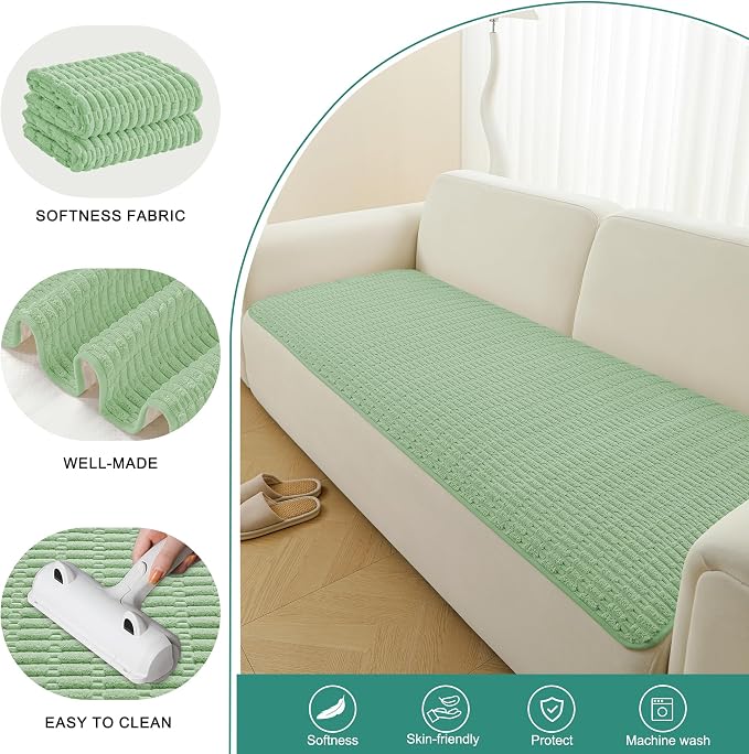 Foxdecor Couch Cover Sofa Covers Washable, Dog Bed Cover Couch Covers - Image 3