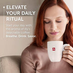 Illy Whole Bean Coffee, India Dark Roast - Notes of Black Pepper and Extra-Dark Chocolate - 100% Arabica - Whole Beans - Pressurized Packaging Sealed for Freshness - 8.8oz can (Pack of 6)