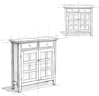 SIMPLIHOME Acadian Storage Cabinet - Image 13