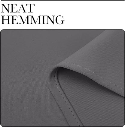 NICETOWN Grey Window Curtains for Bedroom - Image 6