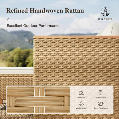 HERA'S HOUSE Small Patio Furniture Set - Image 3