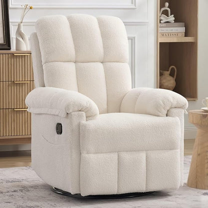 Korser Recliner Chair, Swivel Rocker Recliner Chair by KORSER