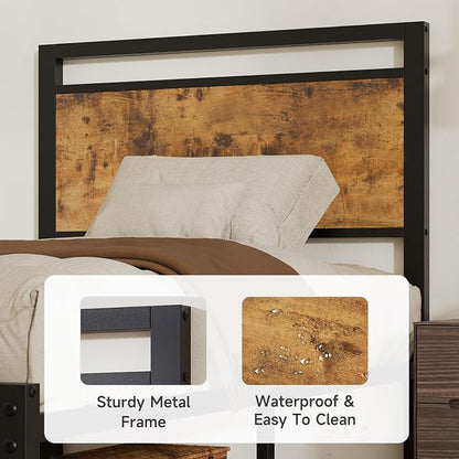 Z-hom Upgraded Twin Bed Frames, Heavy Duty Metal Sturdy Bed Frame Twin Size - Image 4