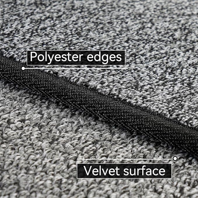 AREDO Door mat with Non Slip Rubber Backing, Washable Soft Floor Carpet - Image 3